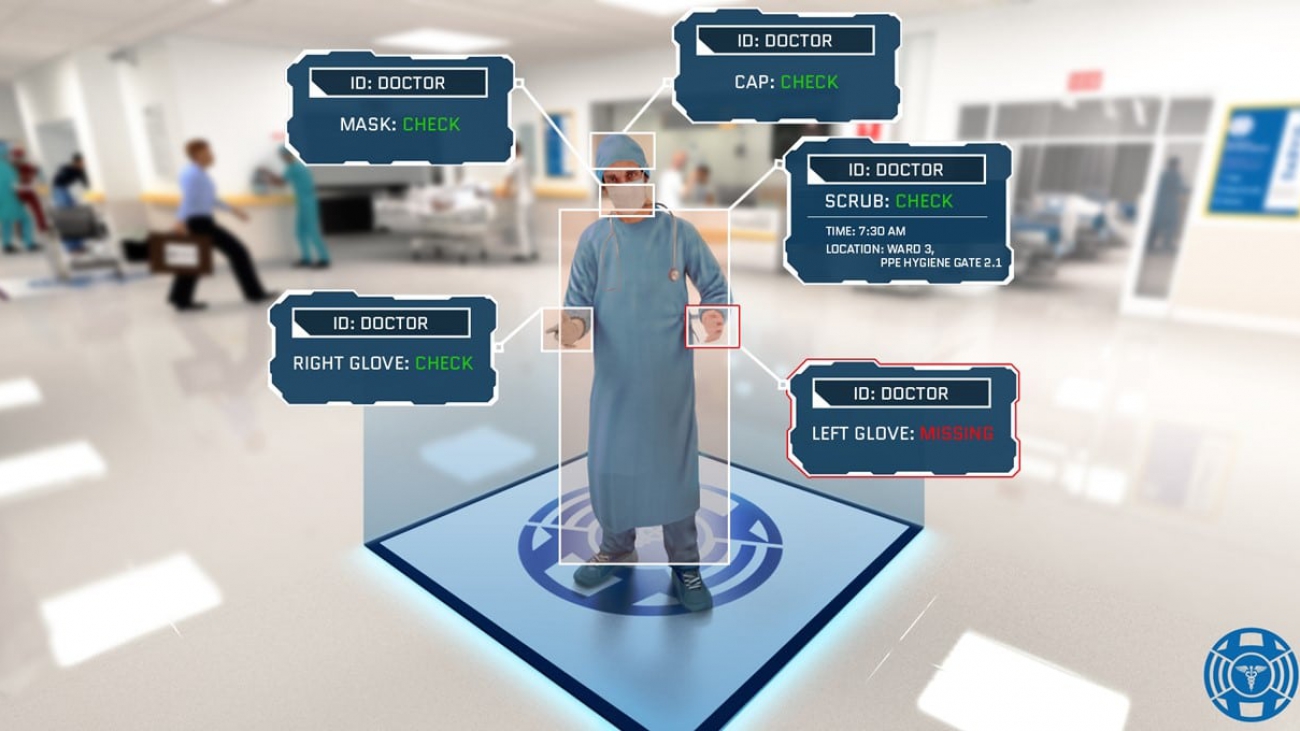 Smart Hospitals: DARVIS Automates PPE Checks, Hospital Inventories Amid COVID Crisis