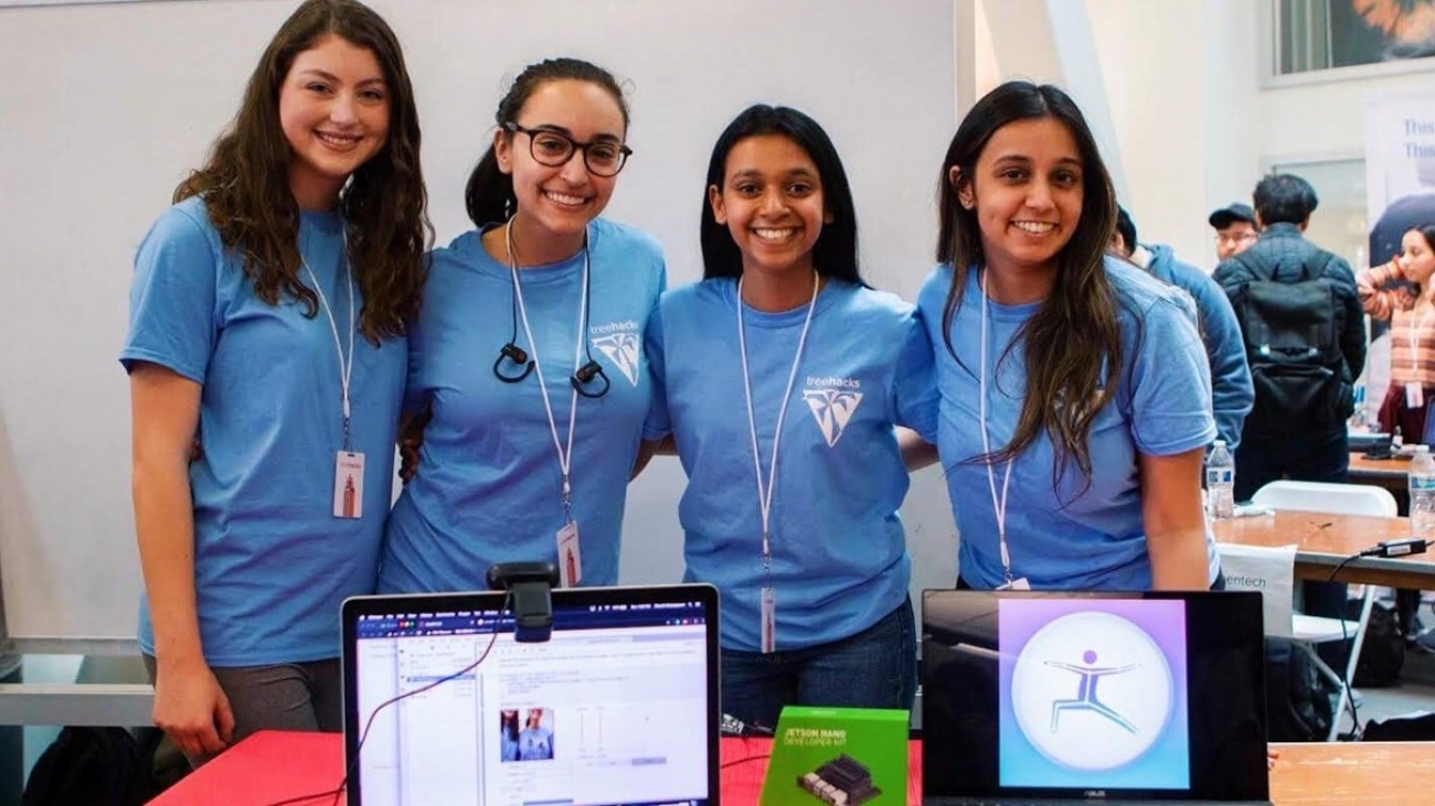 It’s Not Pocket Science: Undergrads at Hackathon Create App to Evaluate At-Home Physical Therapy Exercises