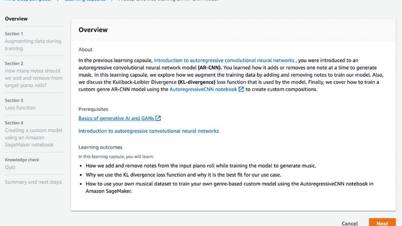 Announcing the AWS DeepComposer Chartbusters Spin the Model challenge