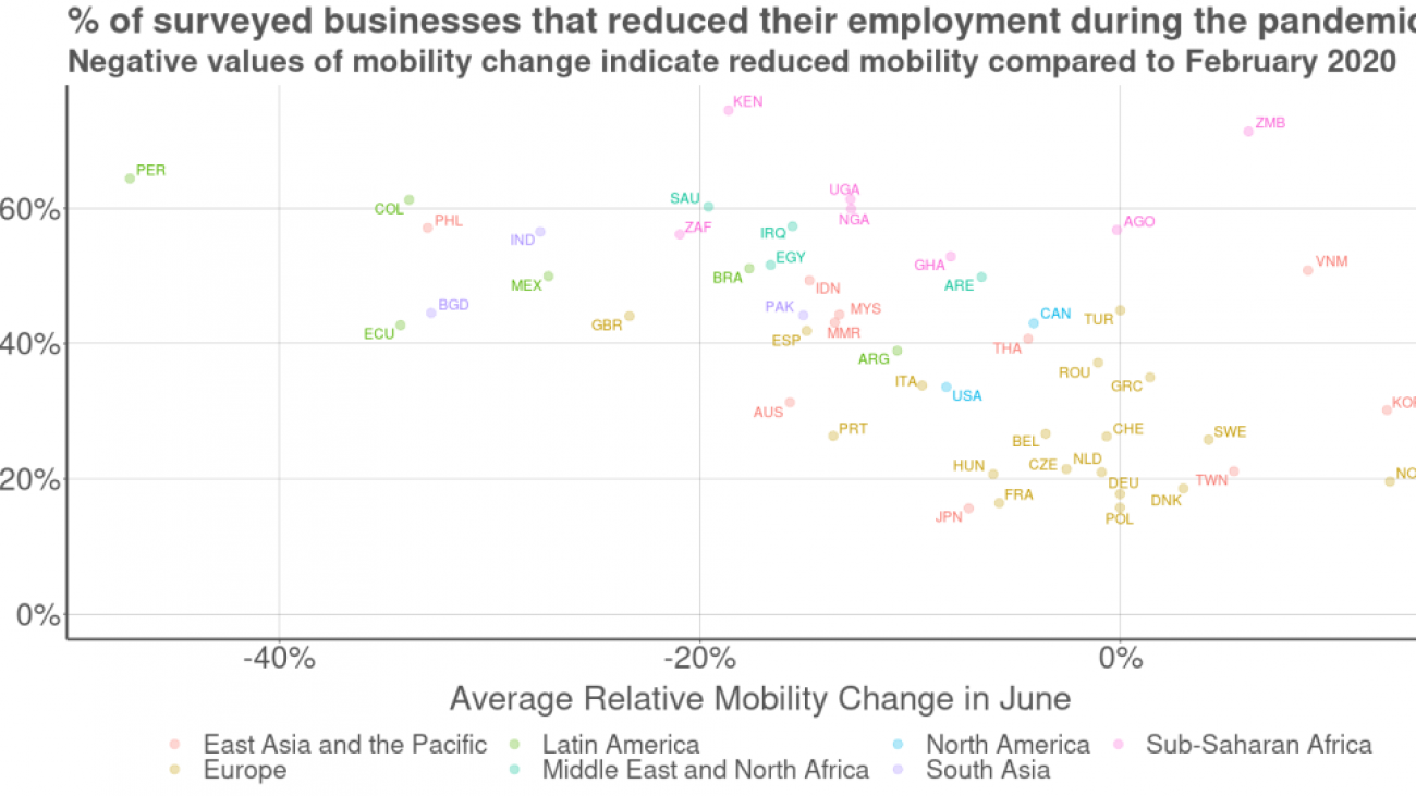 Population mobility, small business closures, and layoffs during the COVID-19 pandemic