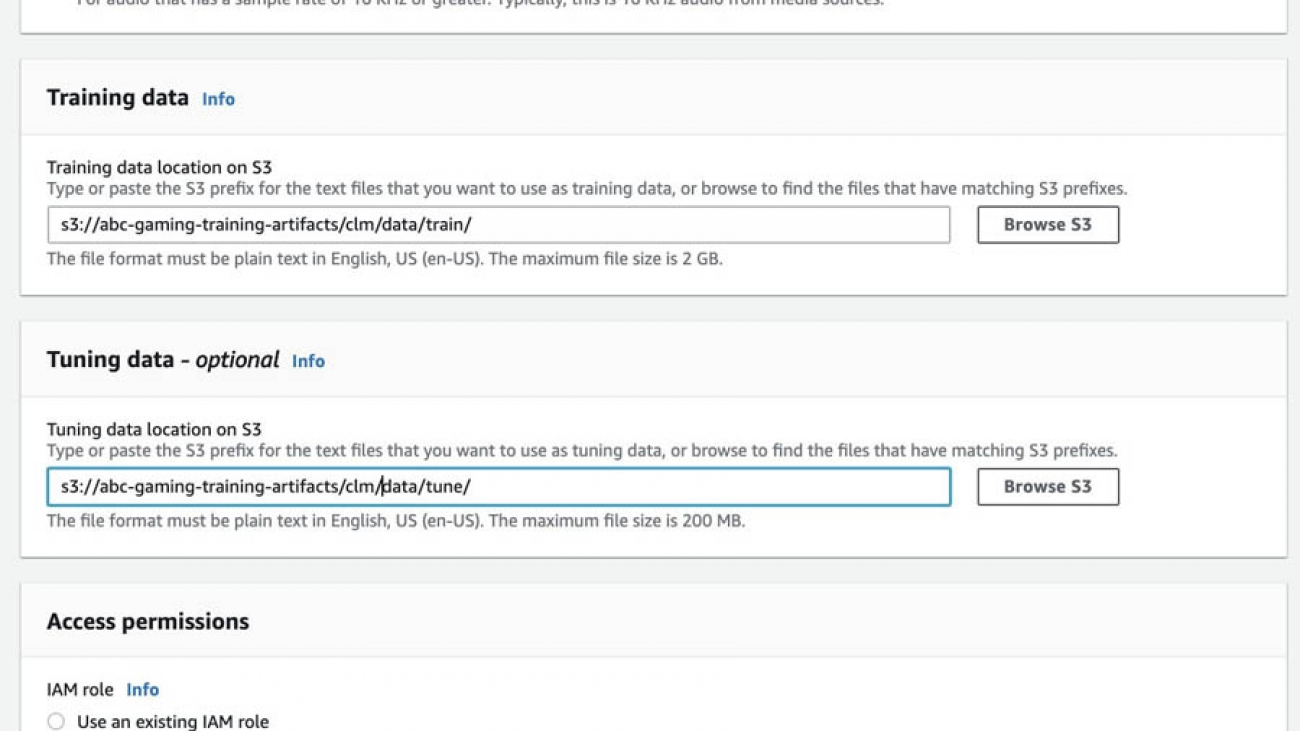 Building custom language models to supercharge speech-to-text performance for Amazon Transcribe