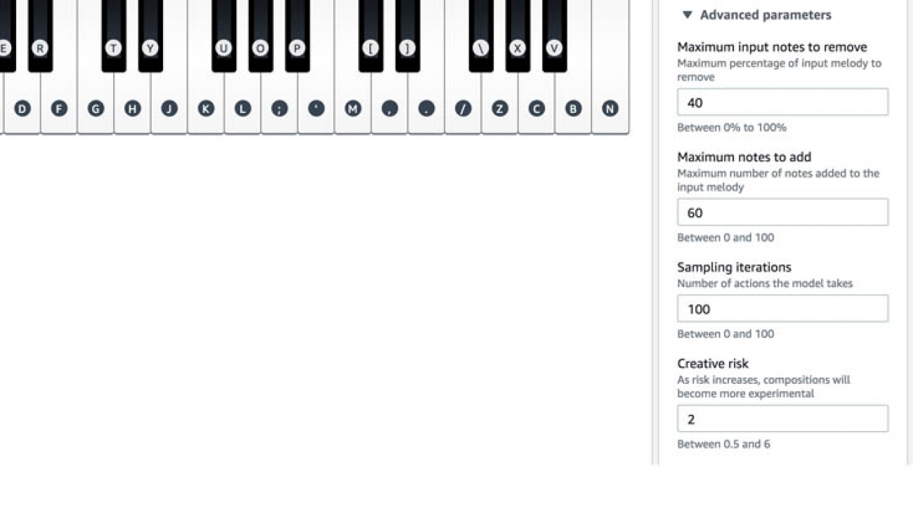 Collaborating with AI to create Bach-like compositions in AWS DeepComposer