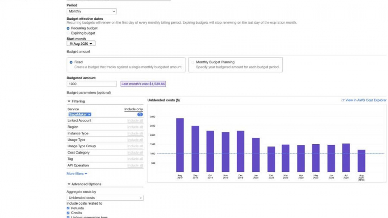 Optimizing costs for machine learning with Amazon SageMaker