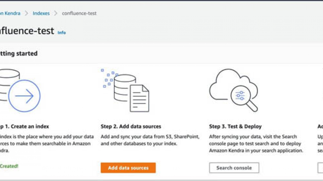 Configuring your Amazon Kendra Confluence Server connector