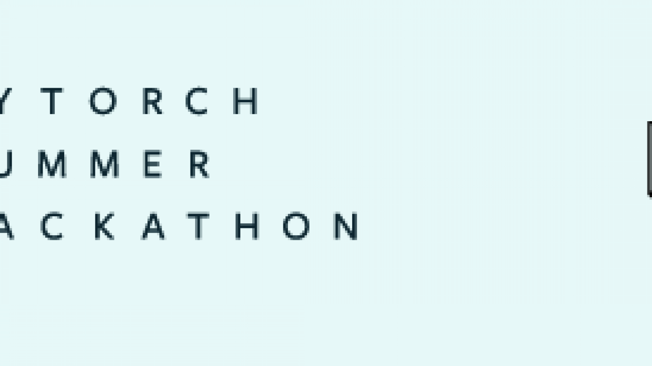 Announcing the Winners of the 2020 Global PyTorch Summer Hackathon