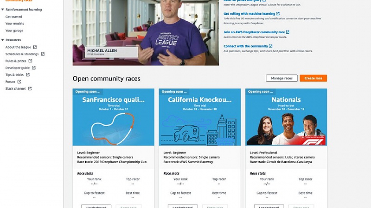 What’s around the turn in 2021? AWS DeepRacer League announces new divisions, rewards, and community leagues