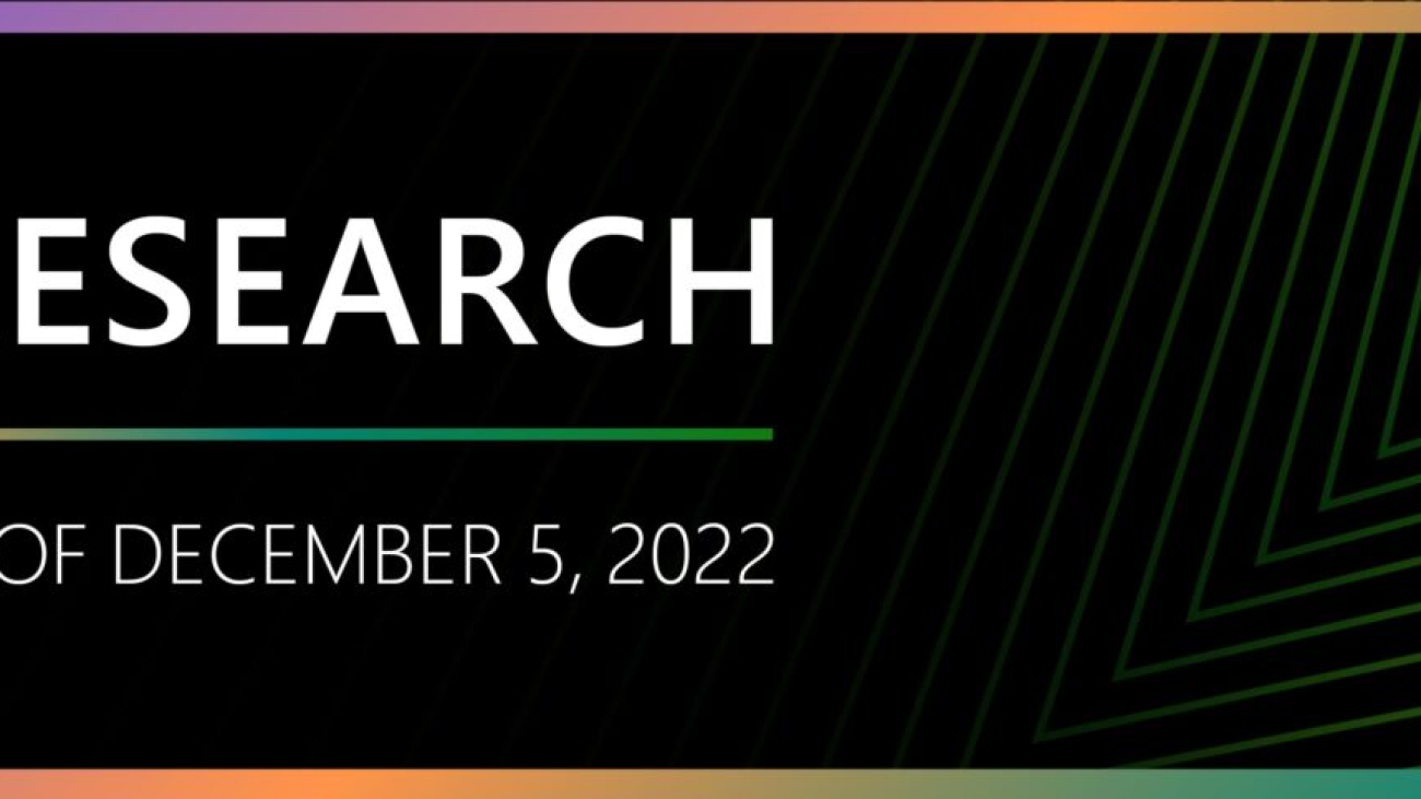 Research Focus: Week of December 5, 2022