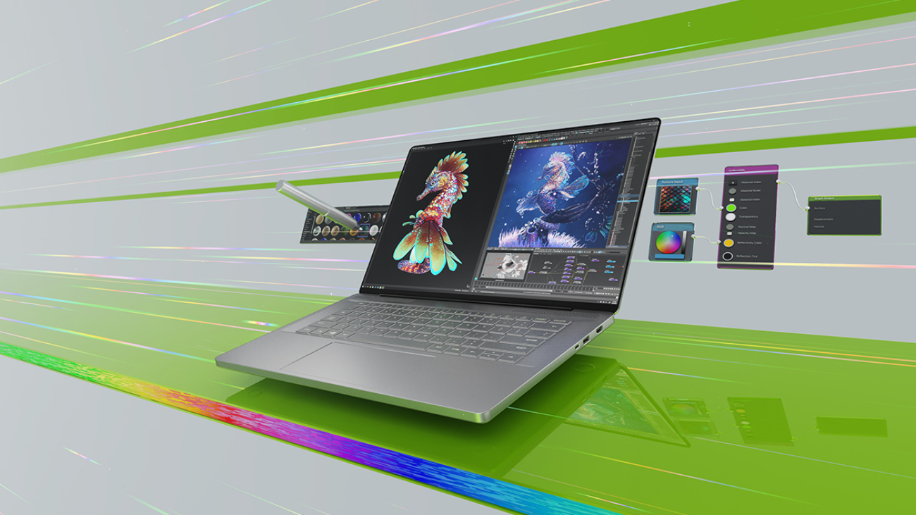 New GeForce RTX 40 Series Studio Laptops, Omniverse Updates Accelerate AI-Powered Content Creation ‘In the NVIDIA Studio’