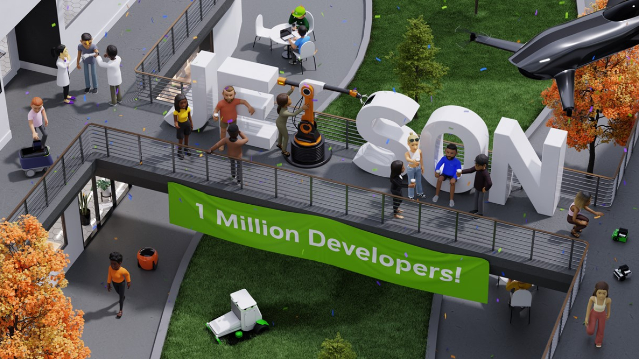 NVIDIA Celebrates 1 Million Jetson Developers Worldwide at GTC