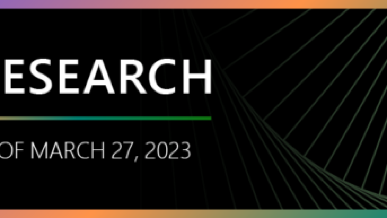 Research Focus: Week of March 27, 2023
