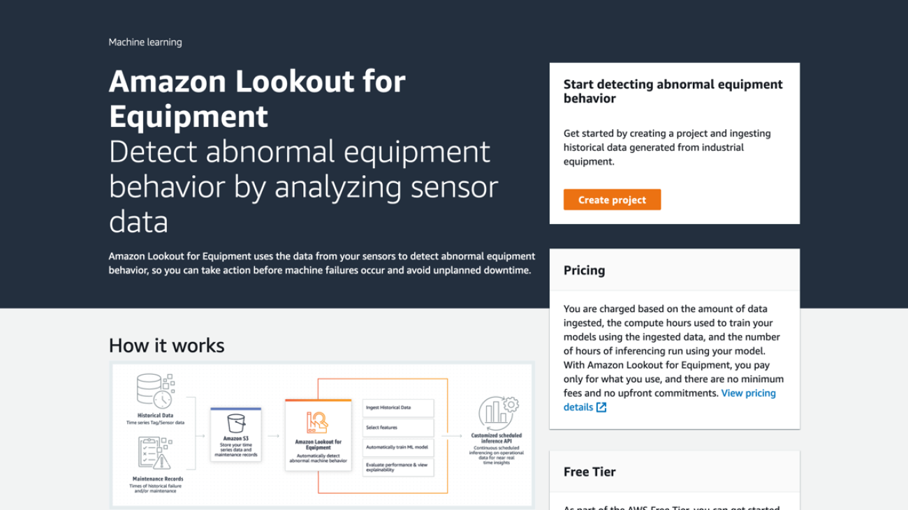 Enable predictive maintenance for line of business users with Amazon Lookout for Equipment