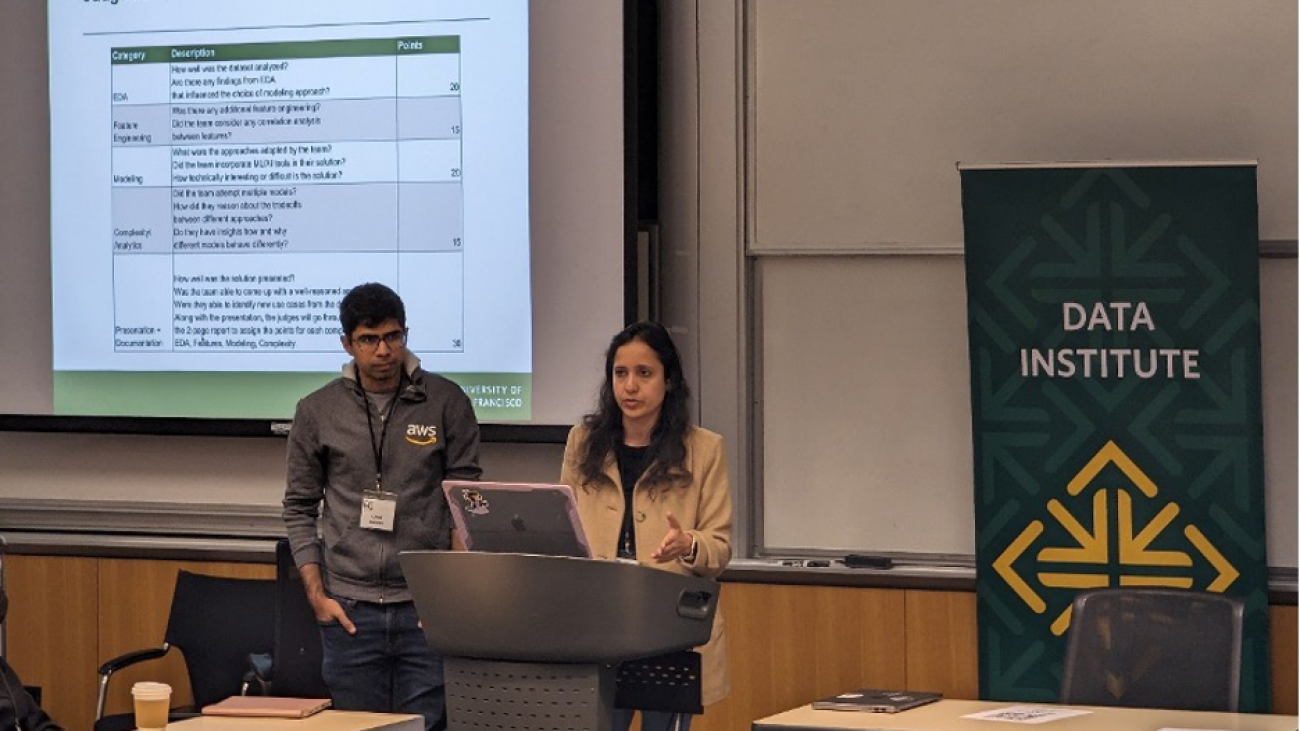 University of San Francisco Data Science Conference 2023 Datathon in partnership with AWS and Amazon SageMaker Studio Lab