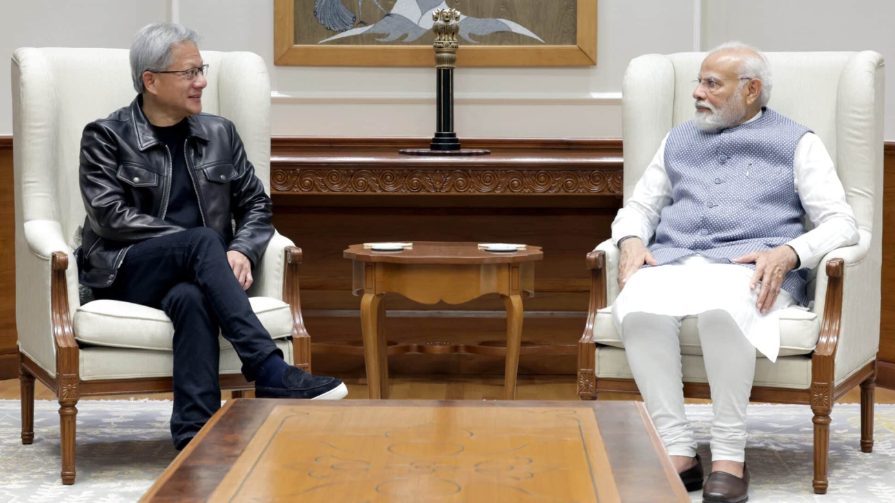 NVIDIA CEO Meets with India Prime Minister Narendra Modi 