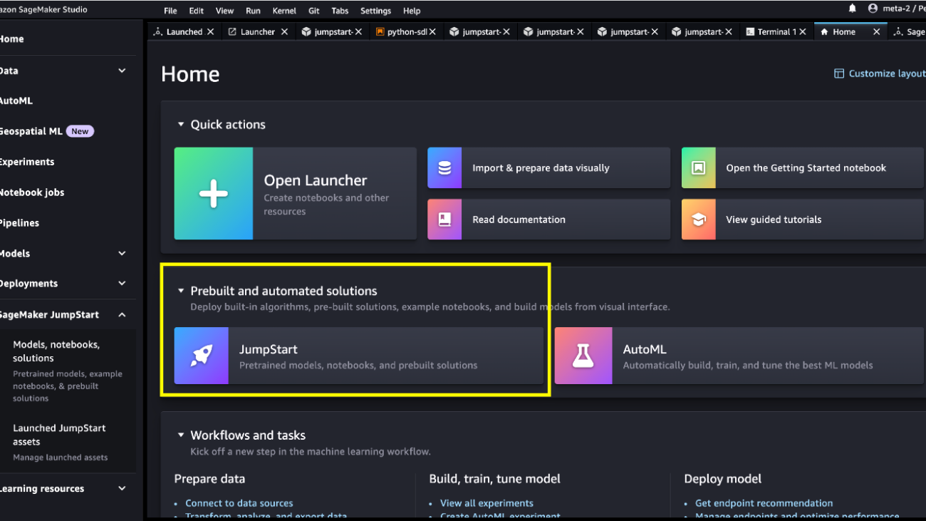 Mistral 7B foundation models from Mistral AI are now available in Amazon SageMaker JumpStart