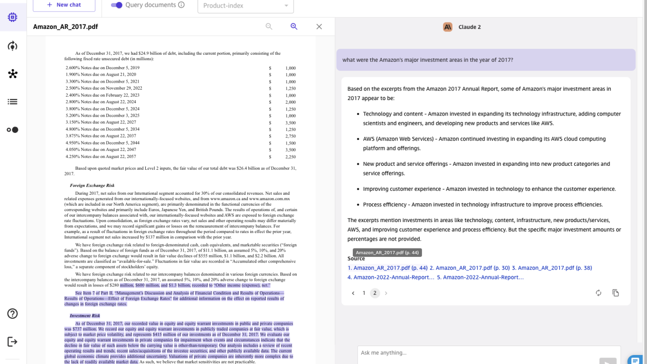 Empower your business users to extract insights from company documents using Amazon SageMaker Canvas Generative AI