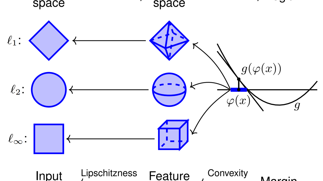 Asymmetric Certified Robustness via Feature-Convex Neural Networks