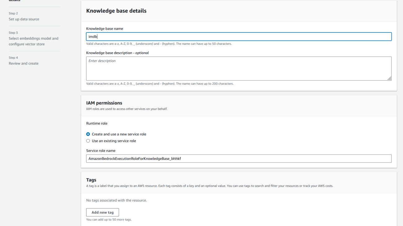 Build a movie chatbot for TV/OTT platforms using Retrieval Augmented Generation in Amazon Bedrock