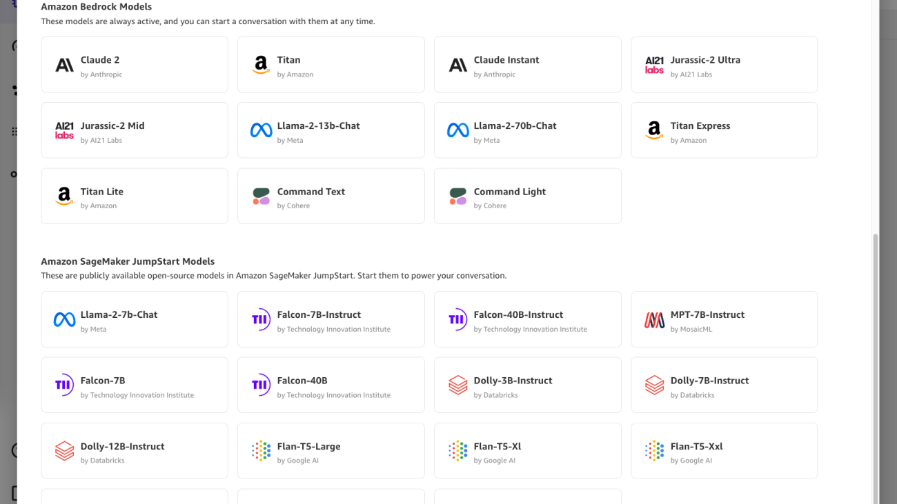 Announcing support for Llama 2 and Mistral models and streaming responses in Amazon SageMaker Canvas