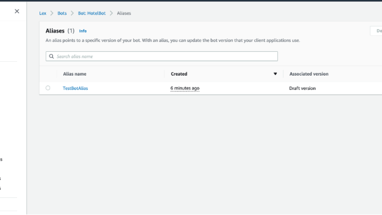 Manage your Amazon Lex bot via AWS CloudFormation templates