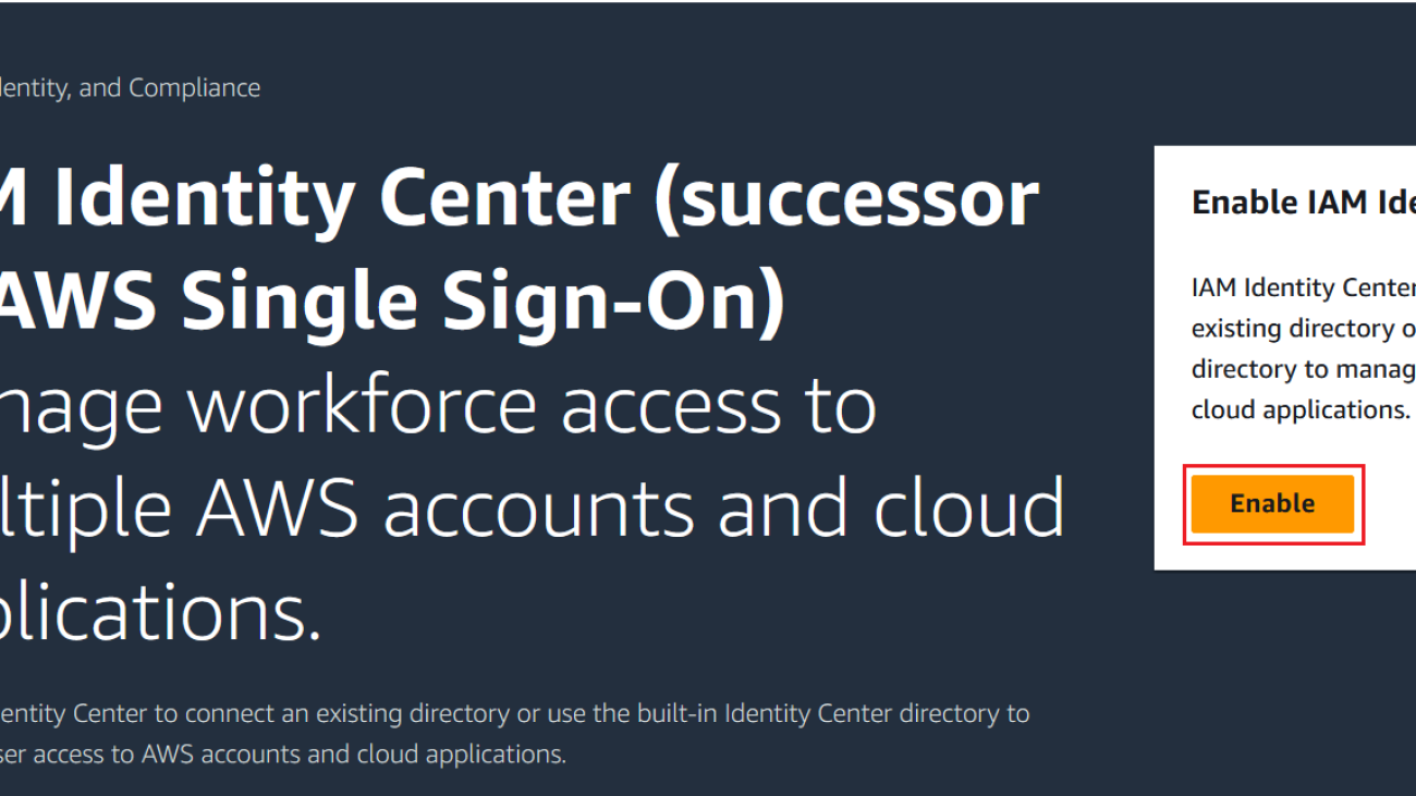 Enable single sign-on access of Amazon SageMaker Canvas using AWS IAM Identity Center: Part 2