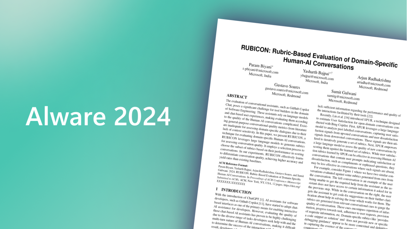 RUBICON: Evaluating conversations between humans and AI systems