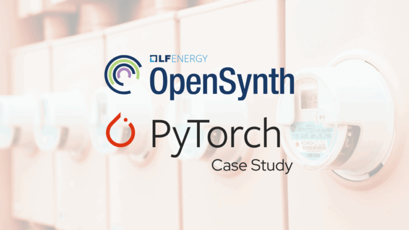 How OpenSynth Uses PyTorch to Accelerate Compute for Energy Modelling Applications