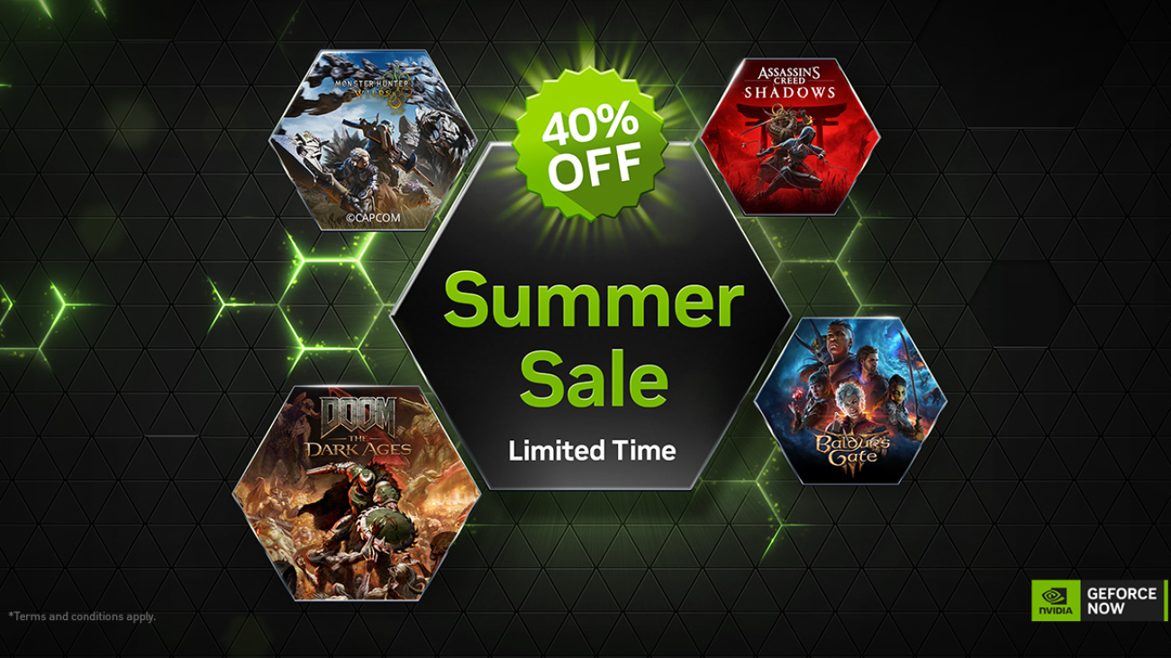 Sale Into Summer With 40% Off GeForce NOW Six-Month Performance Memberships