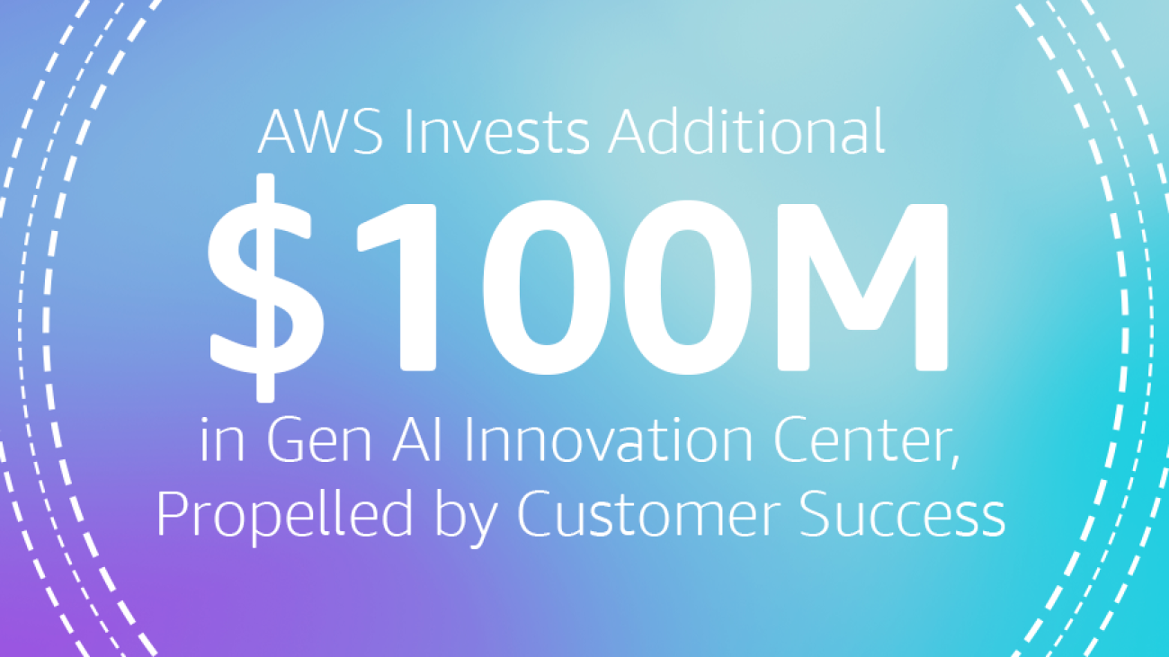 AWS doubles investment in AWS Generative AI Innovation Center, marking two years of customer success