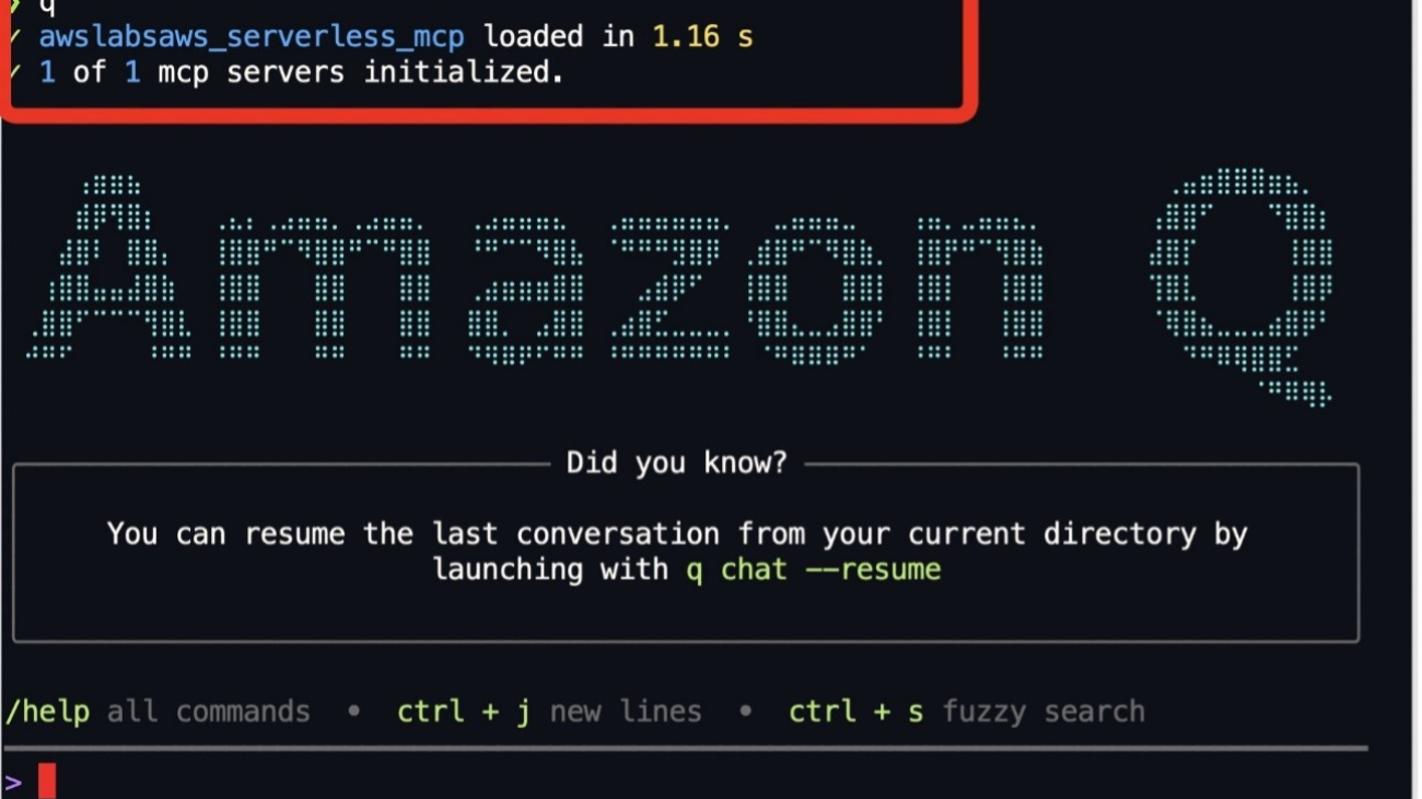 Build modern serverless solutions following best practices using Amazon Q Developer CLI and MCP